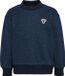 hummel hmlMINI LOOSE DNM CREWNECK BEE Kinder sweater biologisch katoen lange mouw DRESS BLUES
