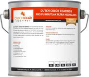 DCC PRO PU Houtlak Ultra HighGloss - 1L - RAL 9016 | Verkeerswit