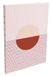 Clairefontaine 116067C - Soepel Genaaid Boekje in Warme Tinten en Geometrische Vormen - A5 14,8x21 cm - 160 Gelinieerde Pag. Ivoorpapier 90g - Open Rug - Terracotta Collectie - 2 designs willekeurig
