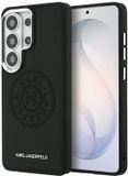 Karl Lagerfeld Perforated KL MagSafe Hoesje voor Samsung Galaxy S26 Ultra Zwart