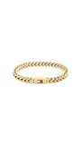 Tommy Hilfiger Sieraden herenketting armband in roestvrij staal met de iconische Tommy Hilfiger vlag - verkrijgbaar in zilver, goud of zwart