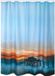 MSV Douchegordijn - Anti-Schimmel Douchegordijn van Polyester met Antibacteriële Coating - SUNSET - 180 x 200 cm