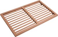 Evolar WPC Achterplaat voor Airco Omkasting Tropical Teak Medium