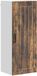 vidaXL Wandkast LUCCA Gerookt eiken Hout 40 x 31 x 100 cm