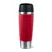 EMSA Travel Mug Classic N2022200 reisdrinkbeker 500 ml Zwart, Rood, Roestvrijstaal