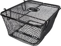 FISCHER Fietsmand voor bagagedrager PLUS Safe, zwart