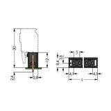 WAGO 231-142/001-000/105-604 Male behuizing (board) 231 Totaal aantal polen: 12 Rastermaat: 5 mm Inhoud: 100 stuk(s)