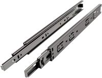 SOTECH 1 Paar (2 stuk) Volledig uitschuifbaar Ladegeleider KV1-25-H35-L350-NF Lengte 350 mm Draagkracht 25 kg gegalvaniseerd