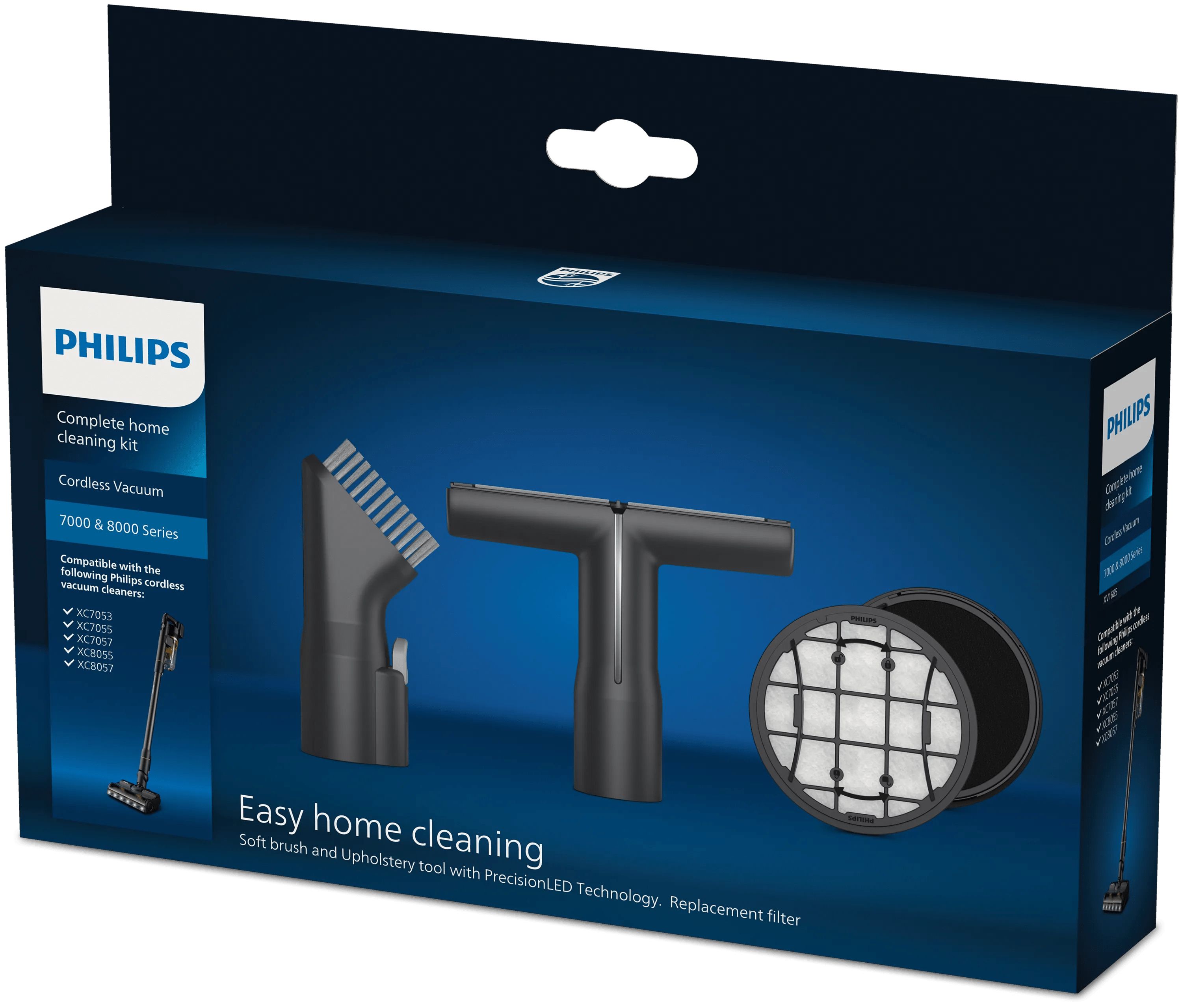Philips 7000 & 8000 Series XV1685/01 - Complete Huisreinigingsset - Zwart