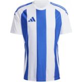 adidas heren Striped 24 Jersey Shirt, white/team royal blue, S