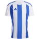 adidas heren Striped 24 Jersey Shirt, white/team royal blue, S