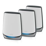 NETGEAR Orbi RBK853 AX6000 WiFi 6 Mesh System - Tri-Band - 3-pack
