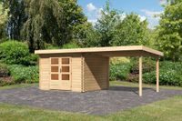 Woodfeeling Tuinhuis Bastrup 5 met Overkapping 614,5 x 333 cm