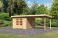 Woodfeeling Tuinhuis Bastrup 5 met Overkapping 614,5 x 333 cm