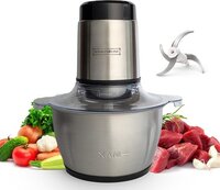 Royalty Line MCE600 Elektrische Hakmolen - 3 Liter RVS Kom - 600W - Vaatwasser Veilig