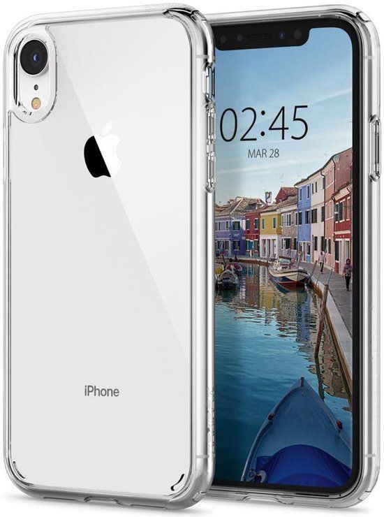 Spigen Ultra Hybrid Hoesje Apple iPhone XR Crystal Clear