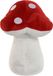 Item International ITEM Deurstopper paddenstoel - rood - kinderkamer - 17 x 17 x 23 cm - herfst