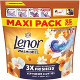 Lenor Wasmiddel All-in-1 Pods Amber & Orchidee - 35 stuks
