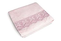 Excelsa Country Spa handdoek, katoen 27x25x3 cm roze