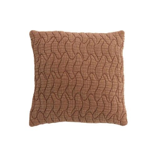 Light & Living Ostuni Dark Pink Cushion (45x45 cm)
