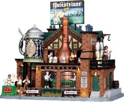 Lemax Yulesteiner Brewery - Kerstdecoratie met 4.5V Adapter