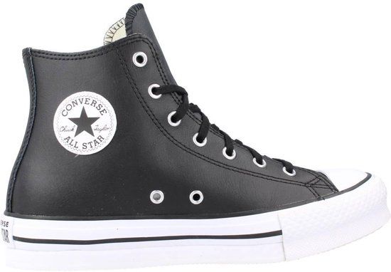 CONVERSE CTAS EVA LIFT HI LEATHER Zwart 38,5 EU