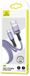 USAMS U52 Serie - USB-C Kabel - Snel Opladen - 1m - Purper