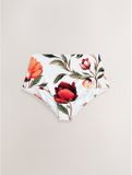 Next Dames Bikinislip met hardware en hoge taille Wit