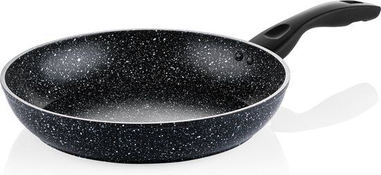 Westinghouse Koekenpan Inductie - Ø 28 cm - Zwart Marmer - Geschikt voor alle warmtebronnen