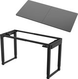 pro.tec Bureau Kirkkonummi Zit Sta Elektrisch 160x75cm Zwart