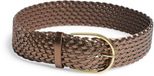 PIECES PCALULLA Wide Waist Belt - Vrouwen - Polyester - Deep Mahogany