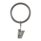 Kenney 1 inch 1 inch clip ring, voor 1 "of 1-1/4" gordijnroeden, antiek tin