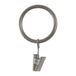 Kenney 1 inch 1 inch clip ring, voor 1 "of 1-1/4" gordijnroeden, antiek tin