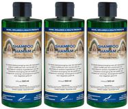 Claudius Cosmetics B.V. Hamam Shampoo 500 ml met klepdop - set van 3 stuks
