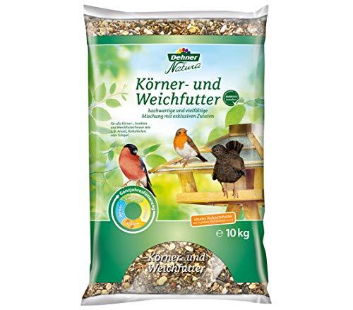 Dehner Natura Vogelvoer, korrel- en zacht voer, 10 kg