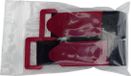 TRU COMPONENTS 688-330-Bag Velcro strap Hook and loop part (l x w) 300 mm x 25 mm Black, Red 2 piece(s)