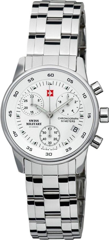 SWISS MILITARY by CHRONO 20048ST-2M - Polshorloge - 30 mm Swiss Made