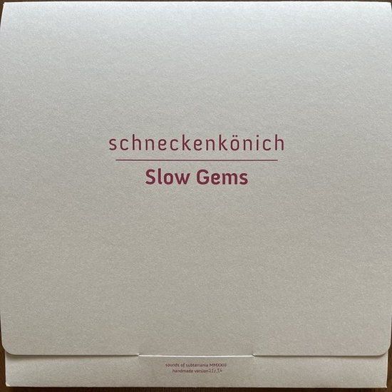 Slow Schneckenkönich - Slow Gems (LP)