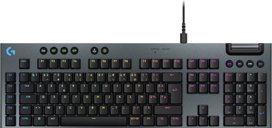 Logitech G915 X - Bedraad Gaming Toetsenbord - Tactile - FR Azerty - Zwart