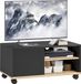Homcom TV-standaard - Hout - 80x45x39cm - Wit
