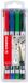STABILO Write-4-All Permanente Marker M Punt 1,0 mm 4 Kleuren