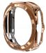Wigento Samsung Galaxy Watch Ultra 47mm, TPU beschermhoes met elektroplatering, roze goud