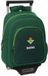 Safta Real Betis Balompie Water Resistent Rugzak Met Wielen Groen