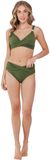 Pastunette Wild Eden Bikini Soft cups Groen Structuur Maat 38