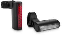 Cube ACID Outdoor HPA Veiligheids Verlichtingsset LED, zwart/transparant