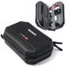 Nanuk N-Cubik Tech tas voor kabels, kaarten en accessoires, zwart.
