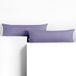 DecoKing 2 kussenslopen 40x145 cm Jersey katoen ritssluiting Lavendel Amber