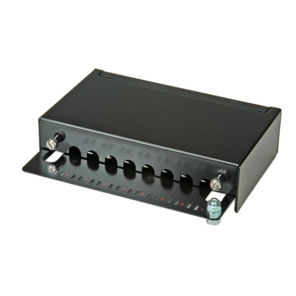 ROLINE Patchpanel 8 Poorts Cat.5e Zwart
