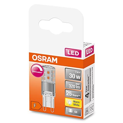 OSRAM LED PIN G9 DIM - LED lamp - 3W - Warm Wit - Set van 6