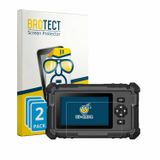 BROTECT Screenprotector voor Topdon ArtiDiag Moto - Folie Beschermfolie transparant 2 Stuks